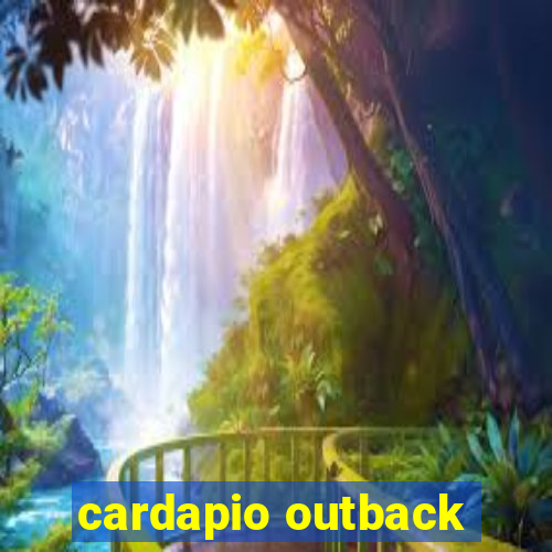 cardapio outback